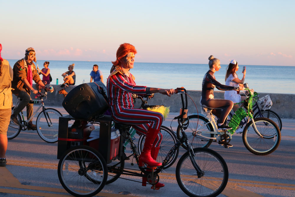 Zombie Bike Ride 2018 photo - Duval Street, Key West